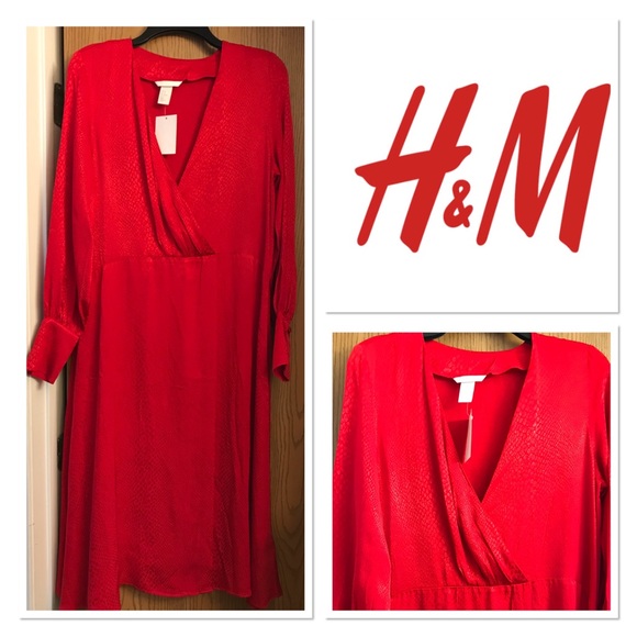 H&M Dresses & Skirts - 🌹RED DRESS!!!
